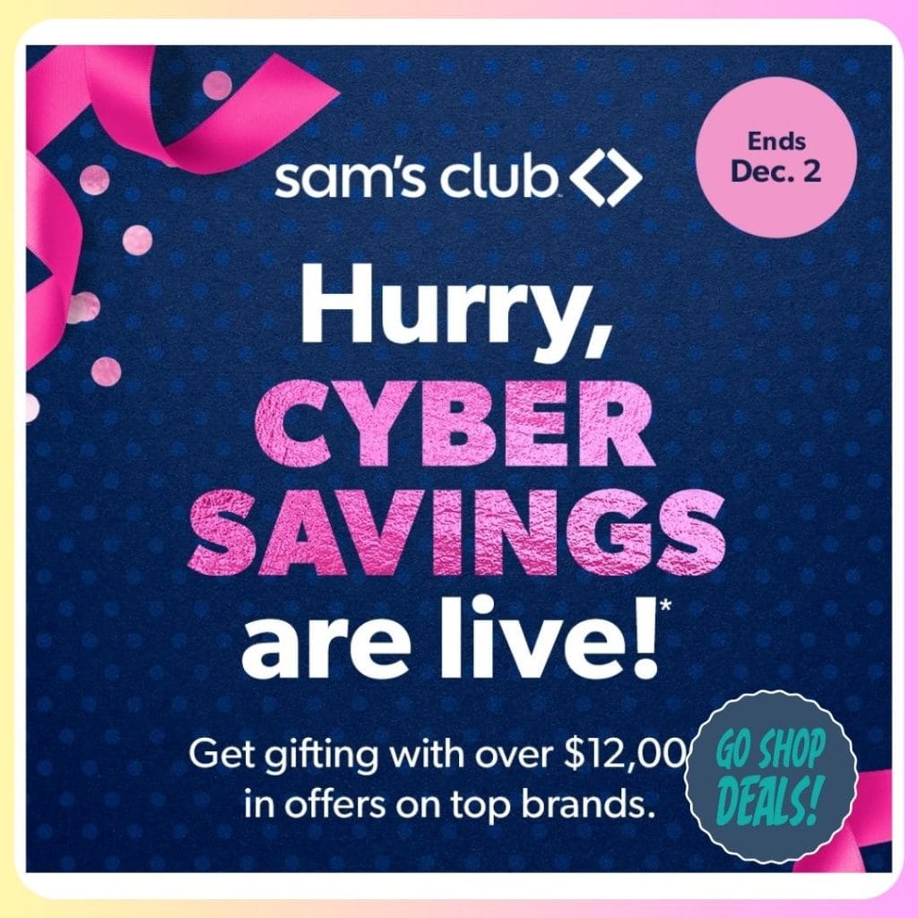Sam's Club Cyber Monday 2024