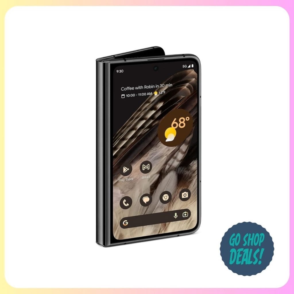 $989.99 Google Pixel Fold 256GB Unlocked Android 5G Smartphone | Reg. $1,799! 1 Google Pixel Fold