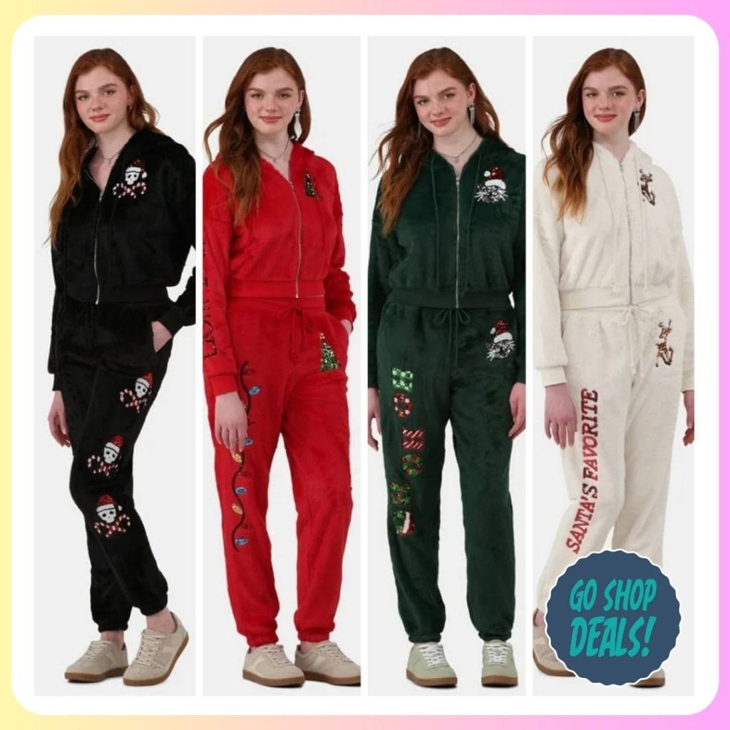 $5 Christmas Track Suits at Walmart! | Several Colors & Sizes 1 Walmart Christmas track suits