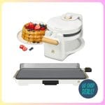 Walmart Beautiful Griddle Waffle Maker set