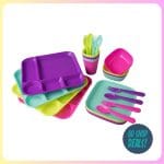 Walmart 24-Pc Kids' Dinnerware Set