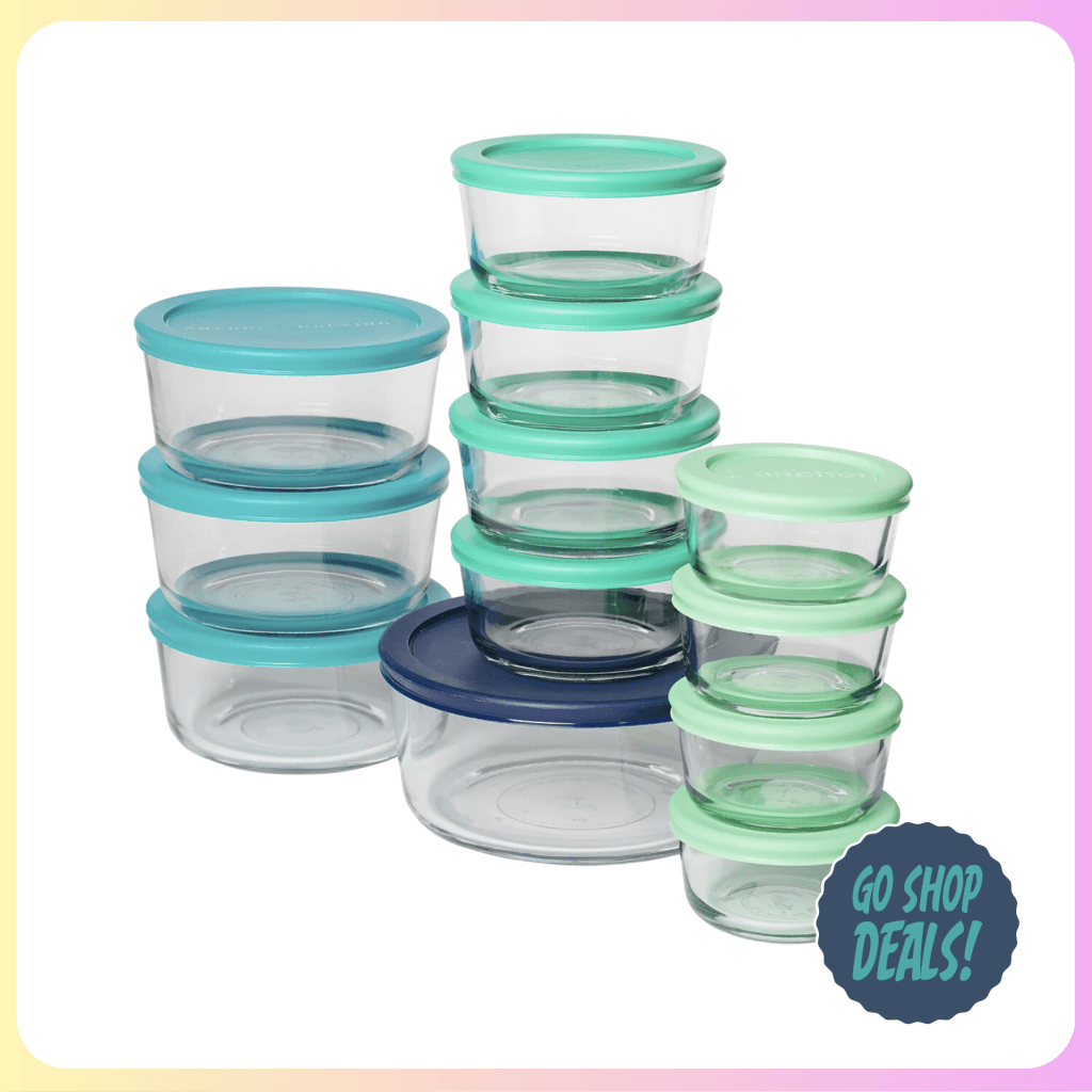 $24.99 Anchor Hocking Food Storage Set at Macy's! | Reg. $100 1 Macy's Anchor Hocking Set