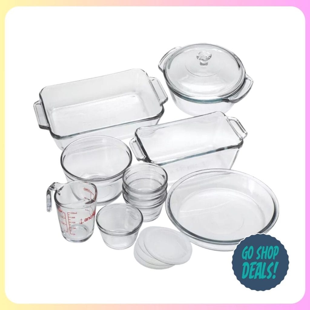 Macy's 15-Pc Anchor Hocking Set