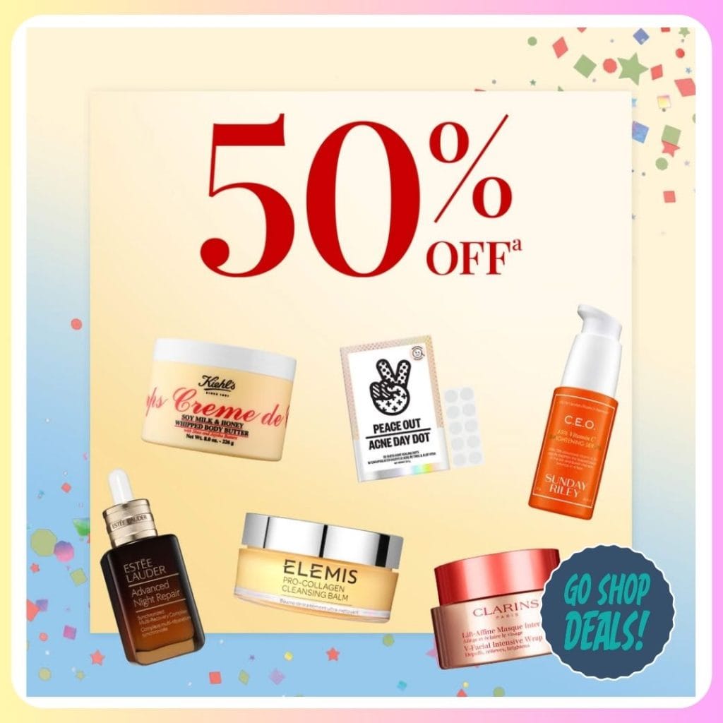 50% Off Sephora Skincare Deals at Kohl's!