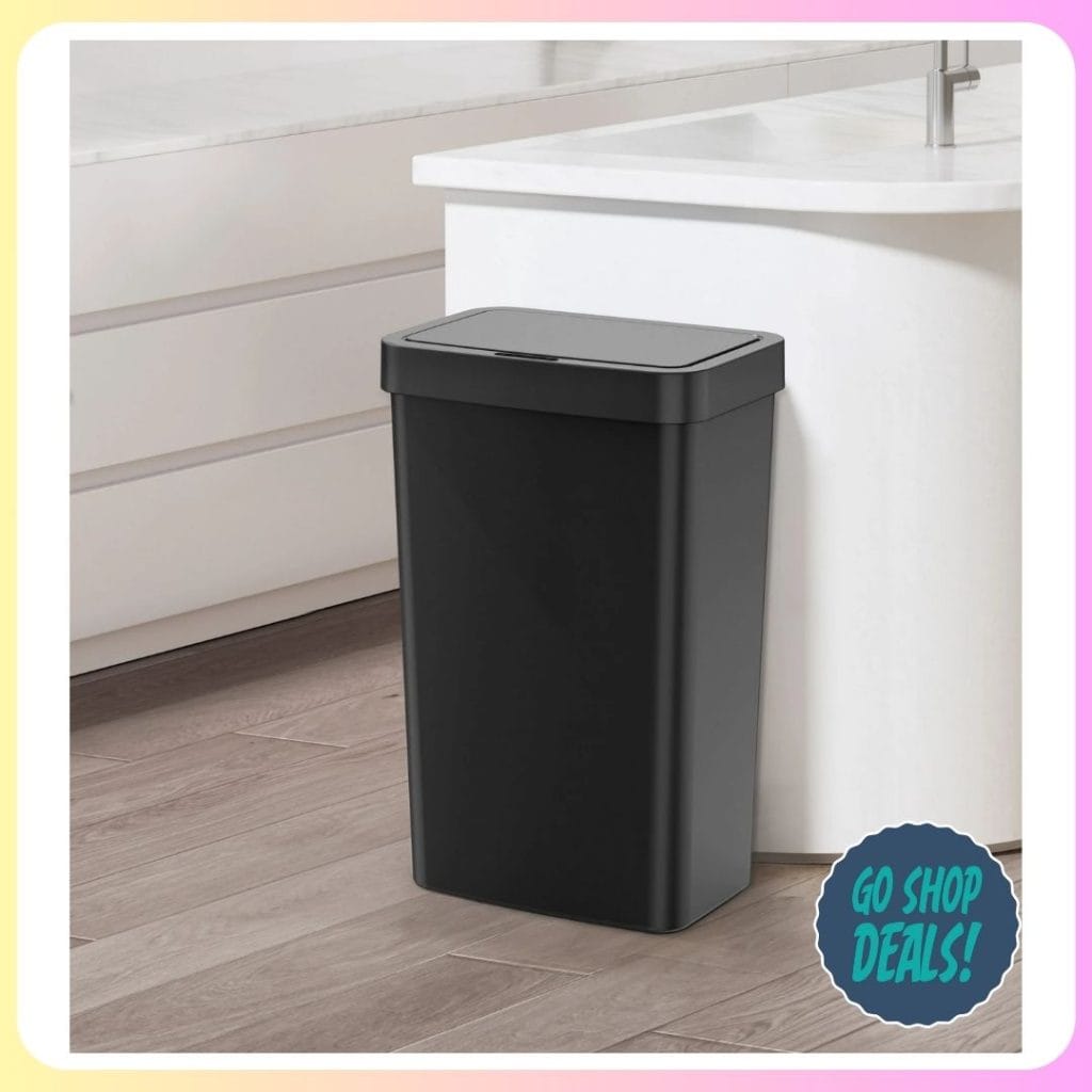 $29.94 Walmart Motion Sensor Kitchen Trash Can | Shop the Walmart Spring Sale!