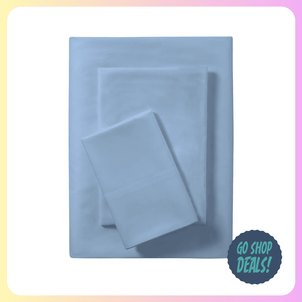 3-Pc Sheet Sets From $6.97 at Walmart! | Tons of Colors and Sizes 1 3-Pc Walmart Sheet Sets