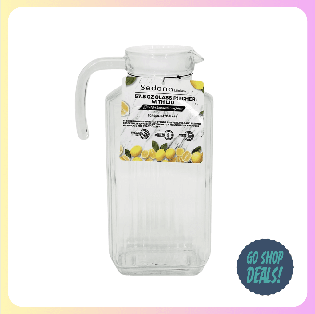 Macy's Sedona Glass Pitcher