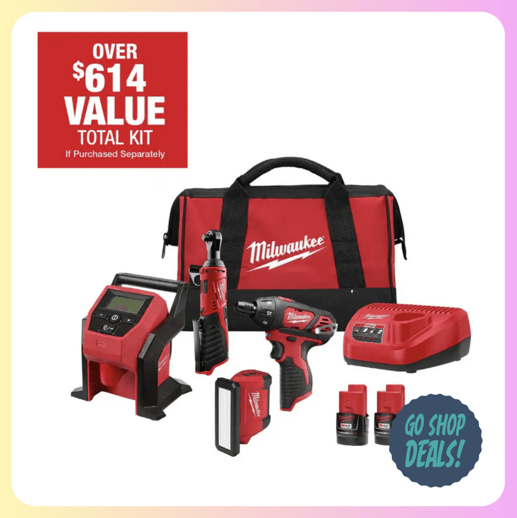 Home Depot Milwaukee tool deal 