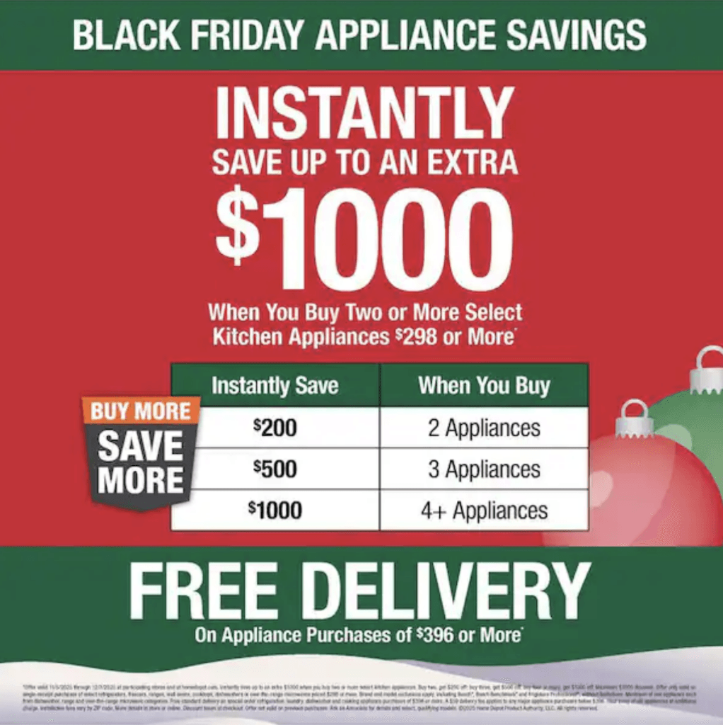 Home Depot Kitchen Appliances