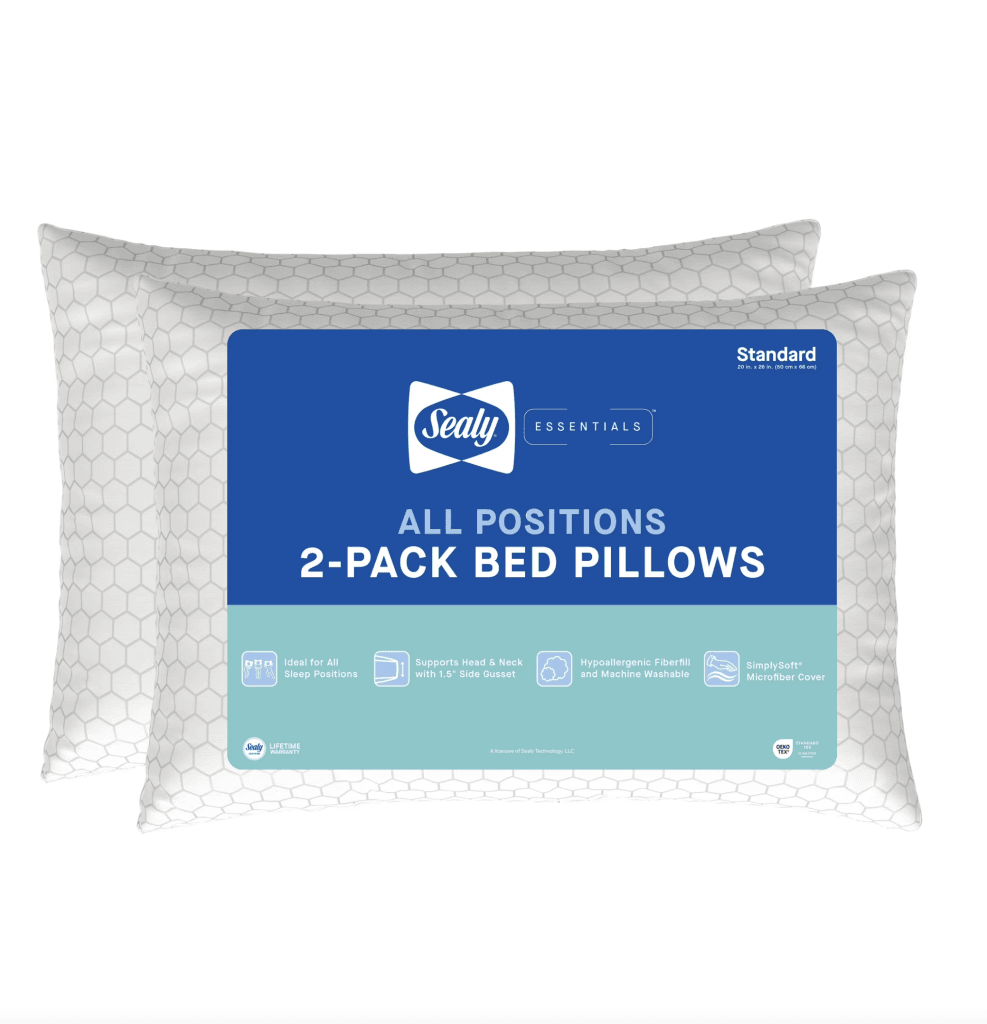 Walmart Sealy Pillows