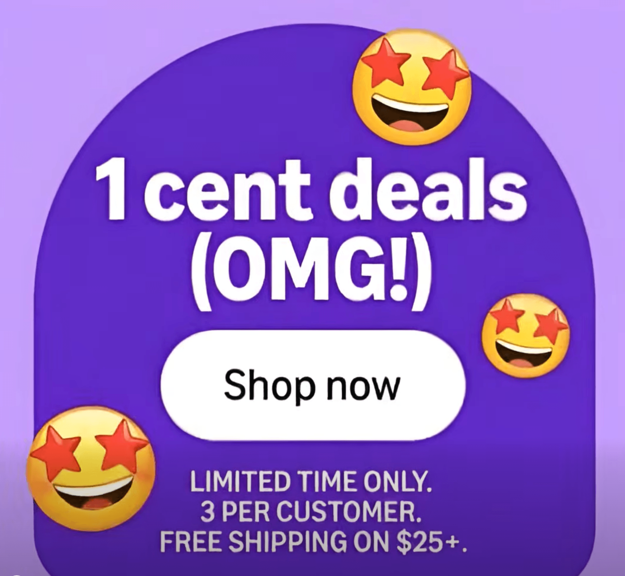 1 cent Amazon Haul deals