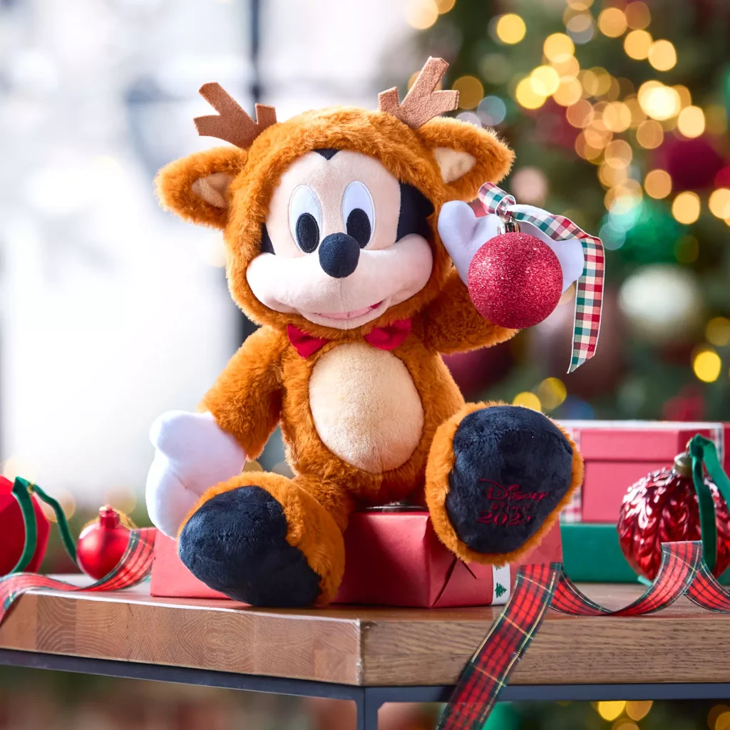 Disney Mickey and Minnie Reindeer Plush