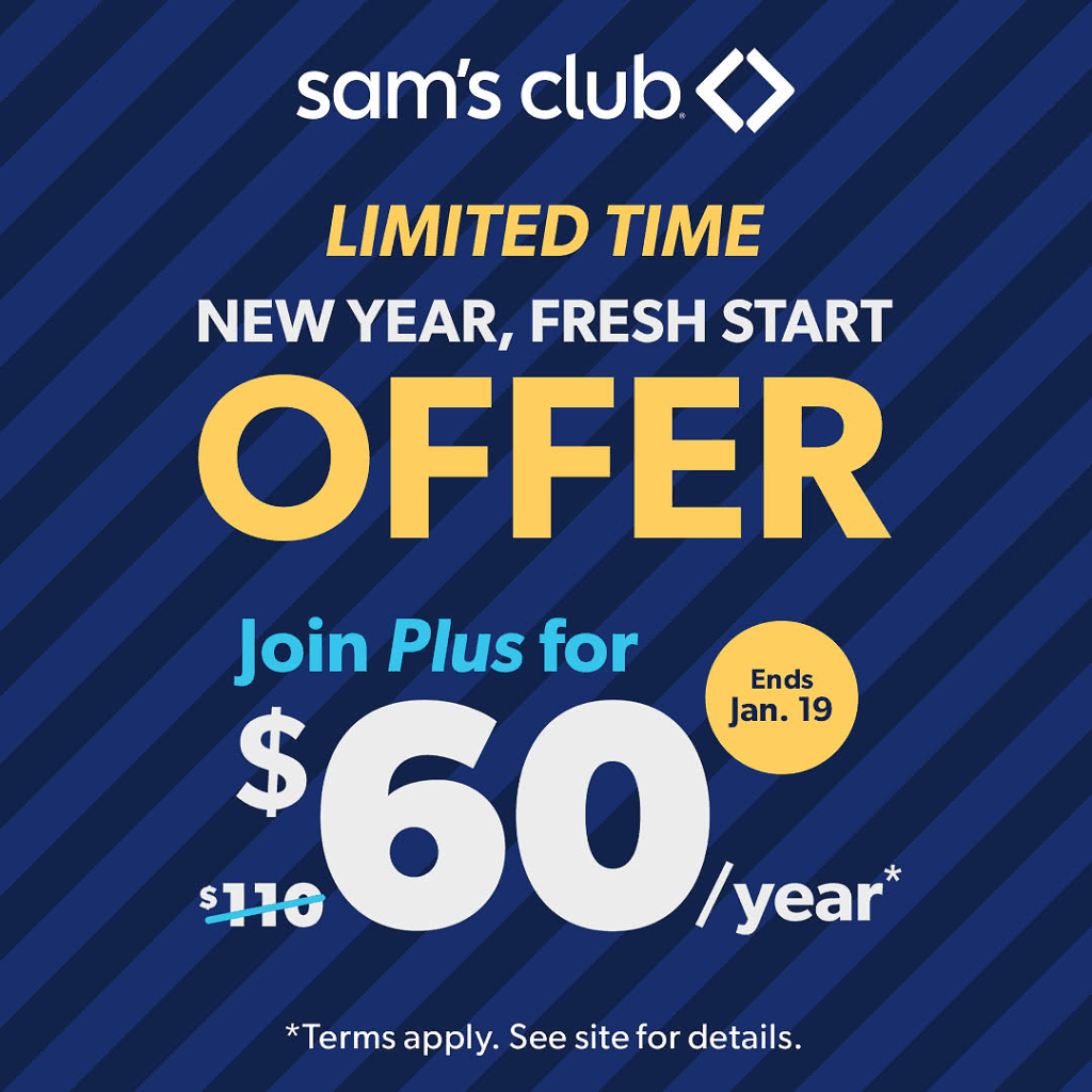 Sam's Club Plus Membership Deal 2026