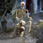 Home Depot Halloween skeletons